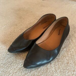 Madewell The Ruth Ballet Flat in True Black